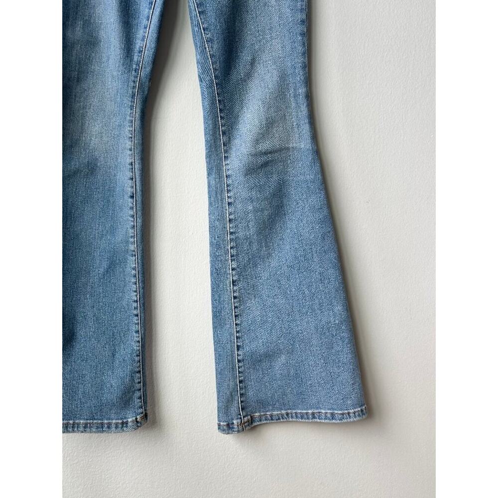 We The Free by Free People Jayde Flare Jeans Size 30 High Rise Bell Bottom - Picture 5 of 14